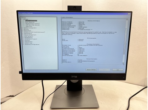 Dell OptiPlex 7460 All-in-One 23" Touch 1920x1080 FHD i5-8500 8GB 260GB UHD 630