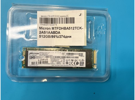 Micron MTFDHBA512TCK-2AS1AABDA 512GB M.2 Nvme