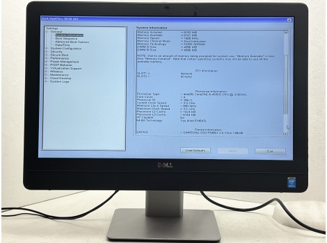 Dell OptiPlex 9030 All-in-One 23" 1920x1080 FHD i5-4590S 8GB 130GB HD Graphics 4600