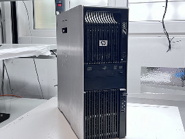 Компютър HP Z600 Xeon E5620 16GB 128GB Radeon R7 240 2GB