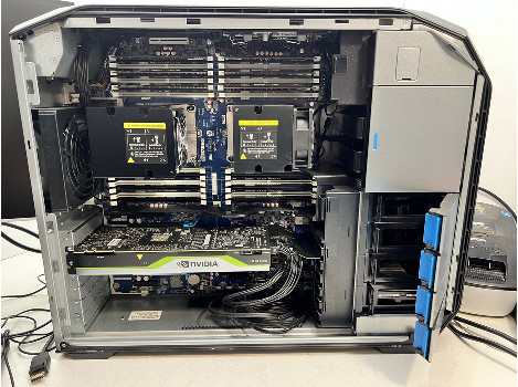HP Z8 G4 Workstation Xeon 6234 128GB 2510GB Nvidia RTX 5000 24GB