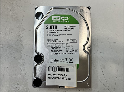 WD WD20EARX 2TB HDD