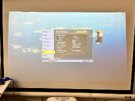 Проектор Epson EB-685Wi 1803часа клас А