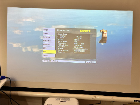 Epson EB-685Wi 1417часа клас А