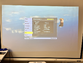 Проектор Epson EB-685Wi 2953часа клас А