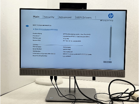 HP EliteOne 800 G3 All-in-One 23" 1920x1080 FHD i5-7500 8GB 260GB HD 630