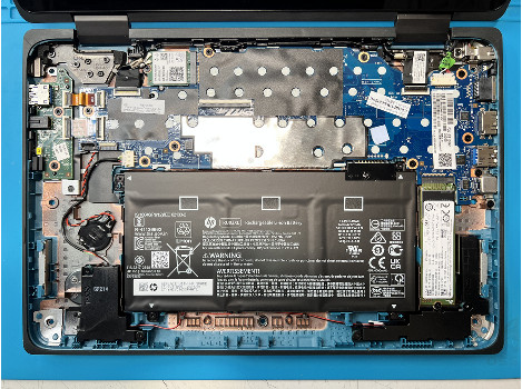 HP ProBook x360 11 G7 11.6" touch N6000 8GB 130GB клас А